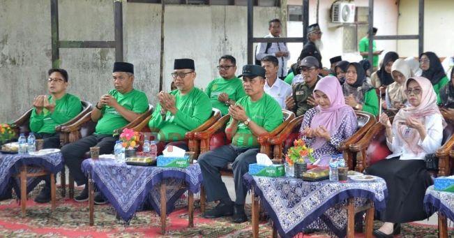Pj Bupati Herman Menghadiri Penyembelihan Hewan Qurban Di Lingkungan Pemkab Inhil