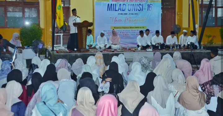 Pj BUpati Inhil Herman Hadiri Milad UNISI Ke 16 Di Kampus Jalan Soebrantas Tembilahan