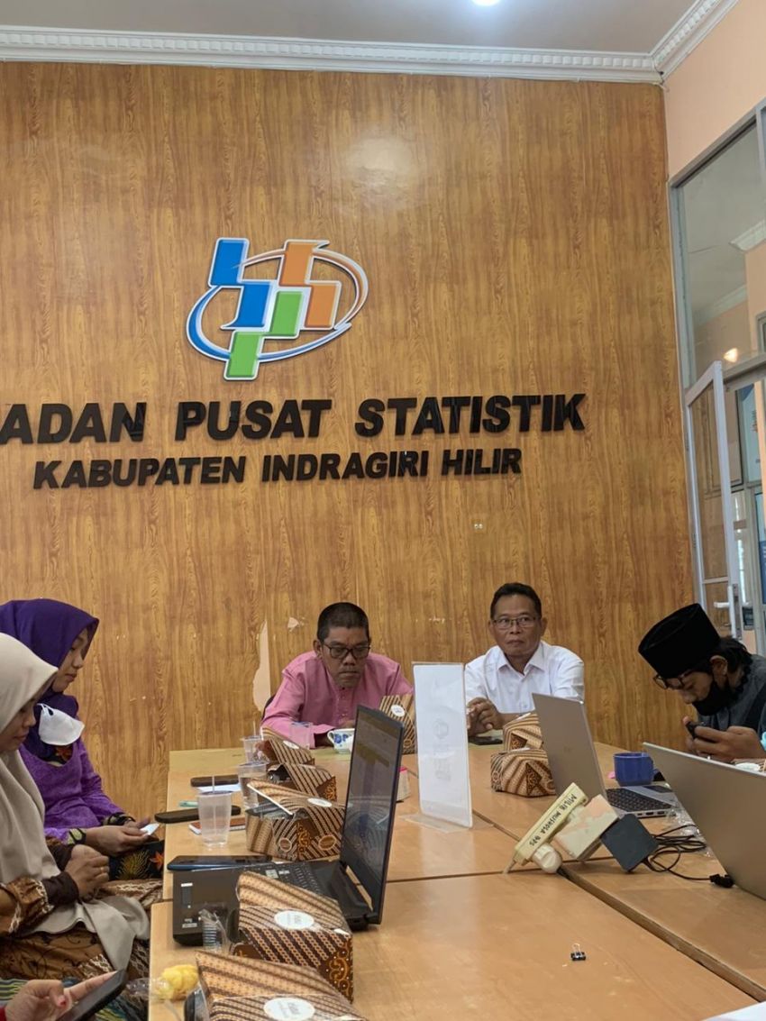 BPS dan Pemkab Inhil Siap Hadapi Penilaian EPSS