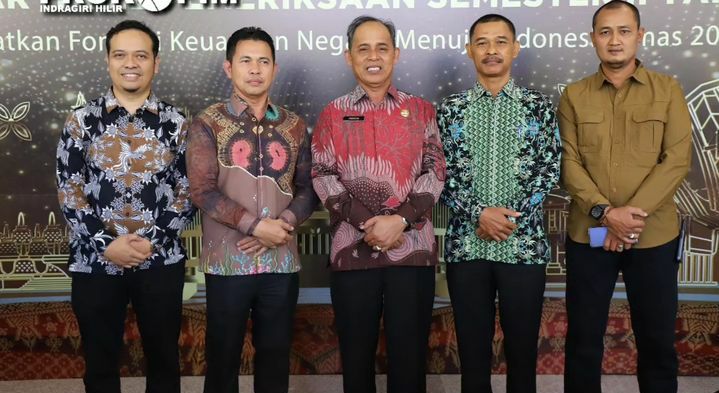 Pj Bupati Inhil Herman Ikuti Penyerahan LHP LKPP Dan ILHP Tahun 2023 Di Hadiri Presiden Jokowi