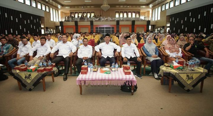 Pj Bupati Inhil Herman Hadiri Pembekalan 538 KKN Universitas Islam Indragiri