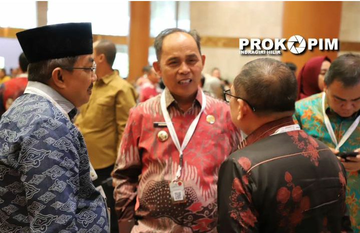 Pj Bupati Inhil Herman Ikuti Penyerahan LHP LKPP Dan ILHP Tahun 2023 Di Hadiri Presiden Jokowi
