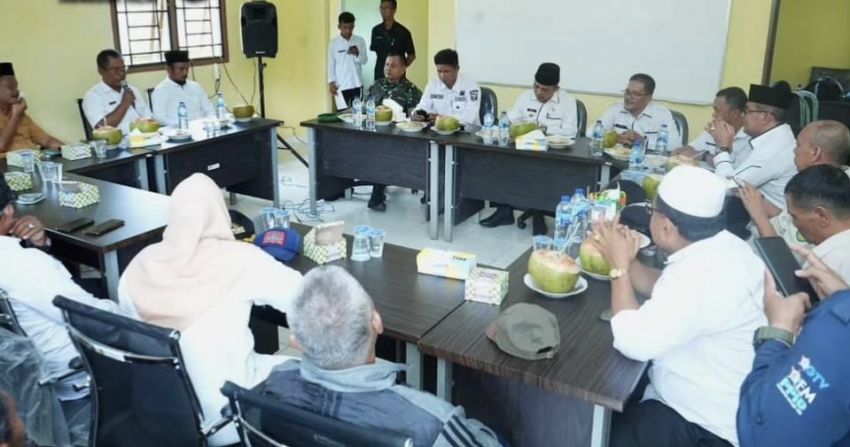 Pj. Bupati Herman Bahas Perkembangan Pertanian Sekaligus Berdialog Dengan Kelompok Tani Kecamatan Kempas
