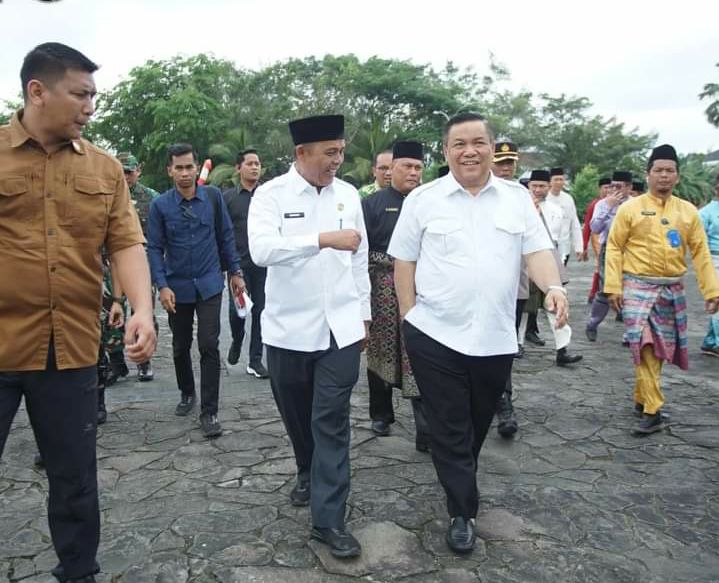 Kunjungan Kerja Pj Gubernur Riau, Pj Bupati Inhil Herman Ucapkan Terimah Kasih
