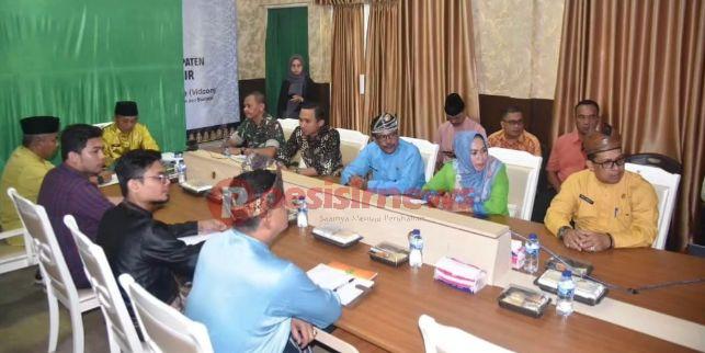 Pj Bupati Inhil Herman Rakor Dengan Presisen Jokowi