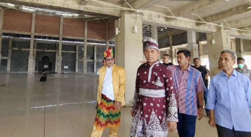 Pj.Bupati Inhil Herman :Akan Dilanjutkan Pembangunan Islamic Centre