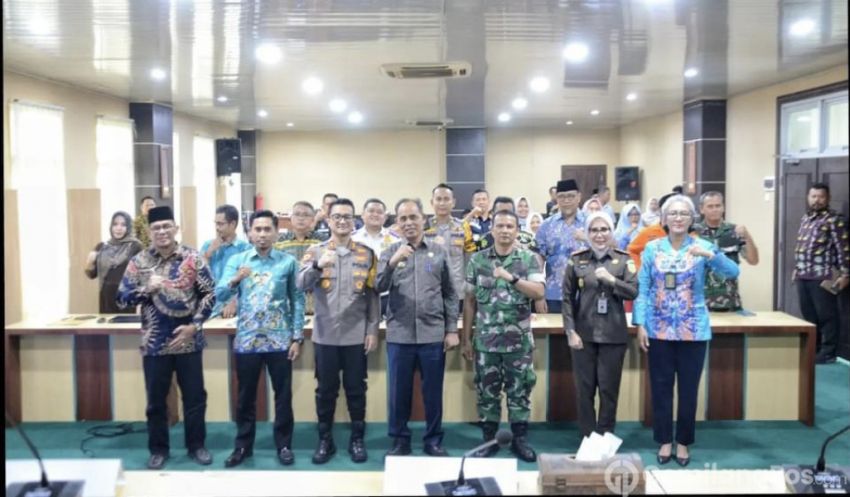 Persiapan Hari Raya Idul Fitri 1445 H Pj Bupati Herman Pimpin Rakor Bersama Forkopimda