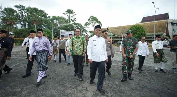 Kunjungan Kerja Pj Gubernur Riau, Pj Bupati Inhil Herman Ucapkan Terimah Kasih