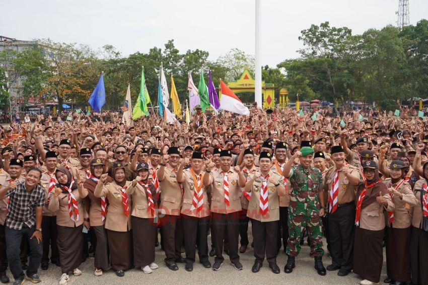 Peringati Hari Pramuka Ke 63, Pj Bupati Inhil Erisman Yahya: Pendidikan Pramuka Dampak Positif Bagi Pengembangan Karakter