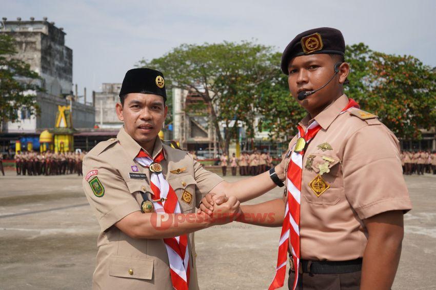 Peringati Hari Pramuka Ke 63, Pj Bupati Inhil Erisman Yahya: Pendidikan Pramuka Dampak Positif Bagi Pengembangan Karakter