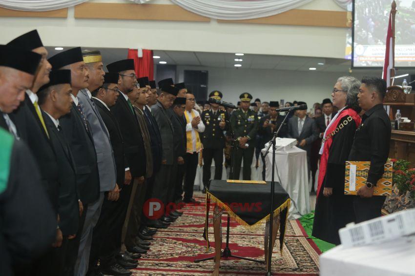 Pj Bupati Inhil Erisman Yahya Hadiri Pelantikan DPRD Inhil,DPRD Adalah Mitra Kepala Daerah