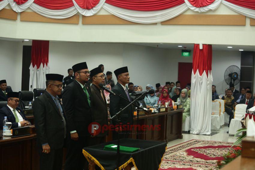 Ketua DPRD Kabupten Indragiri Hilir Iwan Taruna Resmi Dilantik Periode 2024/2029
