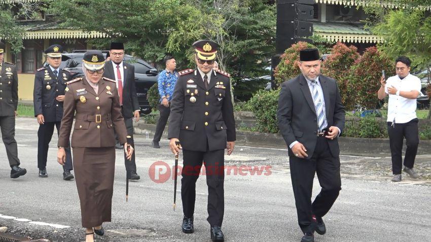 Pj Bupati Inhil Erisman Yahya Yang Diwakili Muammar Gaddafi Peringati Hari Kesaktian Panca Sila