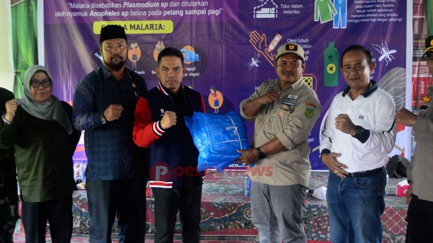 Tindak Lanjuti Kasus KLB Malaria di Desa Kuala Selat, Pj Bupati H Erisman Yahya Turun Langsung