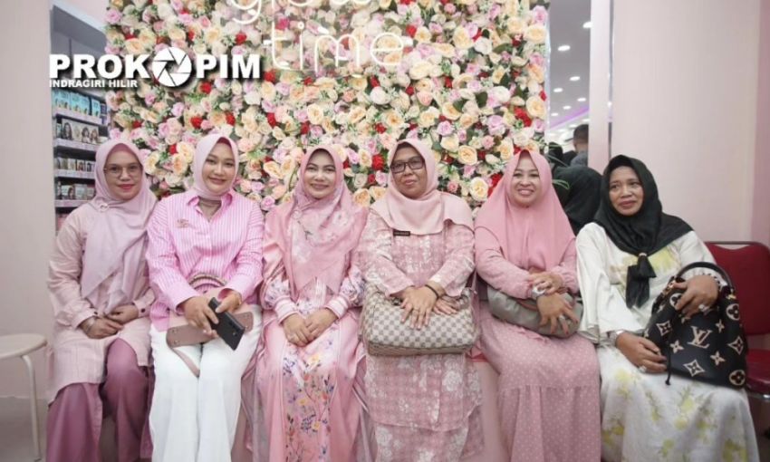 Kadiskes Dampingi Pj Ketua TP PKK Hj Katerina Resmikan Miss Glam