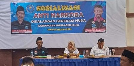 UPT Puskesmas Tembilahan Kota Lakukan Penyuluhan Napza Bersama GANN