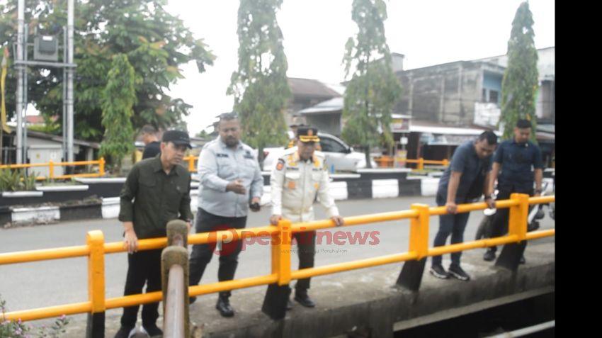 Pj Bupati Inhil Sidak Kebersihan Kota Tembilahan