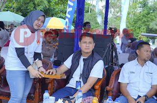 Pj Bupati Inhil Yang Diwakili Asisten II Bidang Ekonomi Pembangunan Drs.Jinaidi Ismail Hadiri Panen Hadia BRI