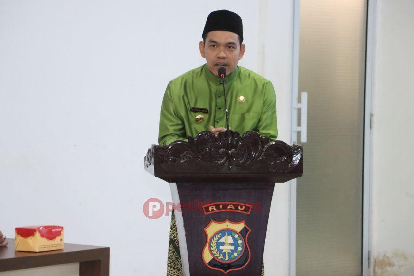 Penjabat (Pj) Bupati Inhil, H. Erisman Yahya menghadiri Rapat Koordinasi (Rakor) Lintas Sektoral Operasi Mantap Praja Lancang Kuning 2024