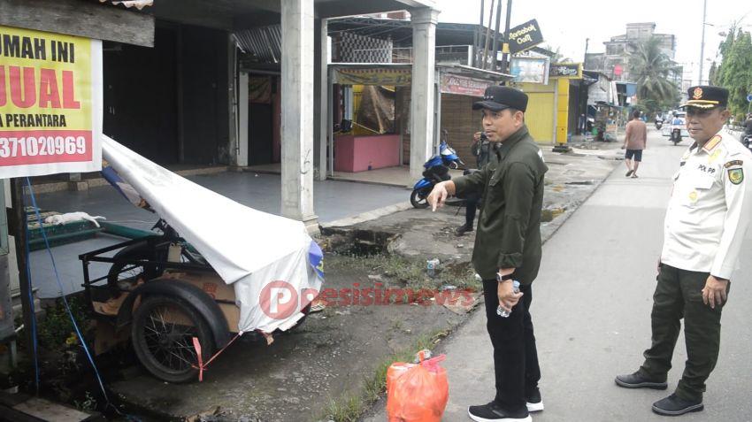 Pj Bupati Inhil Sidak Kebersihan Kota Tembilahan