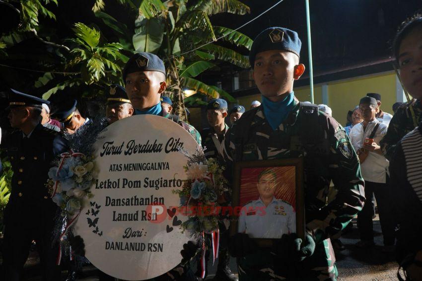 Sekda Inhil Hadiri Upacara Pelepasan dan Pemakaman Letkol Pom Sugiarto