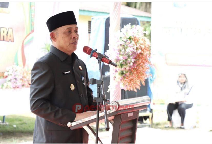 Bupati Inhil Lantik Kades Sekara, Dorong Inovasi dan Ketahanan Pangan