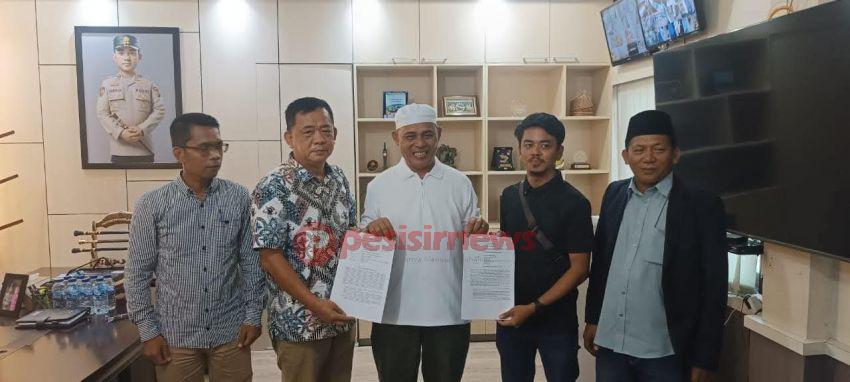 Terkait Penyebaran Video Hoax, Damai Secara Kekeluargaan H Herman Bupati Inhil Memaafkan