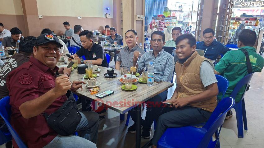 Silaturahmi Humas Polres Inhil Bersama Wartawan, Pererat Sinergi dan Komunikasi