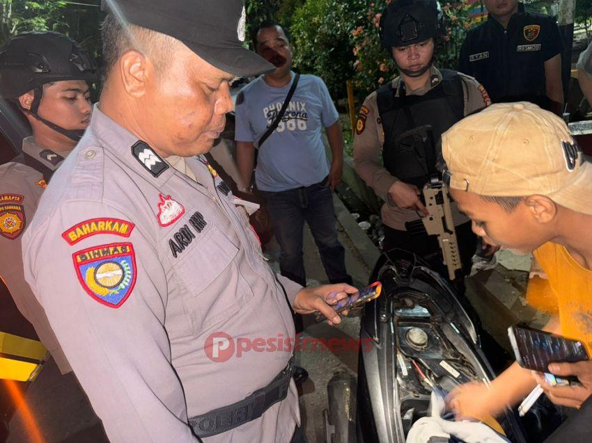 Tim Raga Polres Inhil Intensifkan Patroli Malam KRYD, Sasar Premanisme dan Kejahatan Jalanan di Titik Rawan