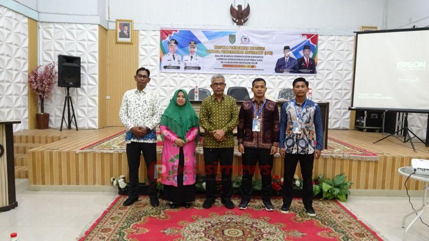 Bupati Inhil H. Herman Buka Kegiatan Peningkatan Kapasitas LPM Tahun 2025