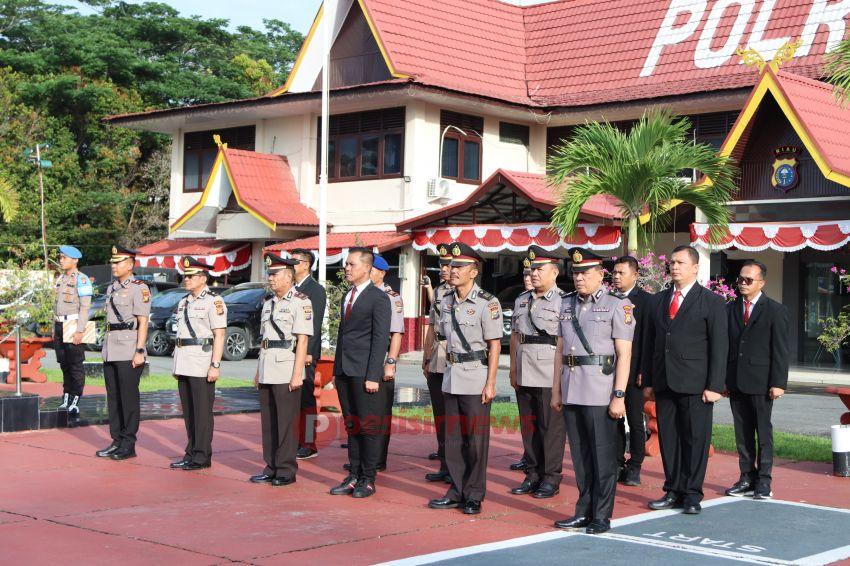 Polres Indragiri Hilir Gelar Upacara Peringatan Hari Juang Polri Tahun 2025