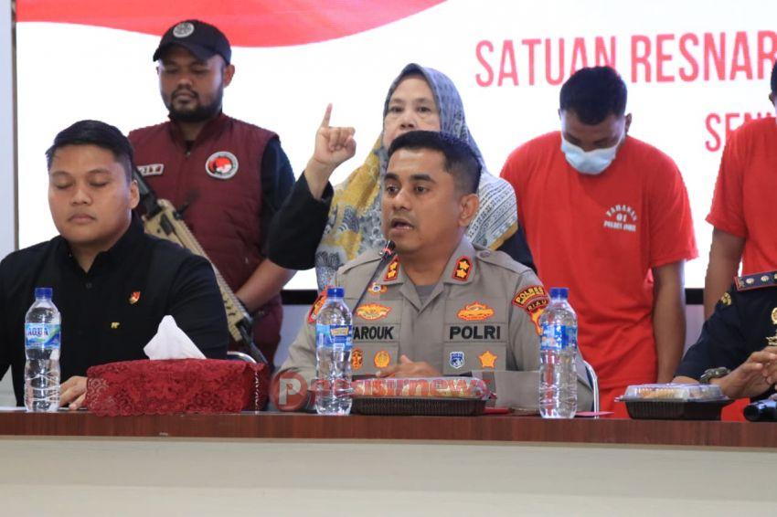 Polres Inhil Ungkap Jaringan Narkotika Internasional, Amankan Shabu Hampir 3 Kg dan Puluhan Ekstasi