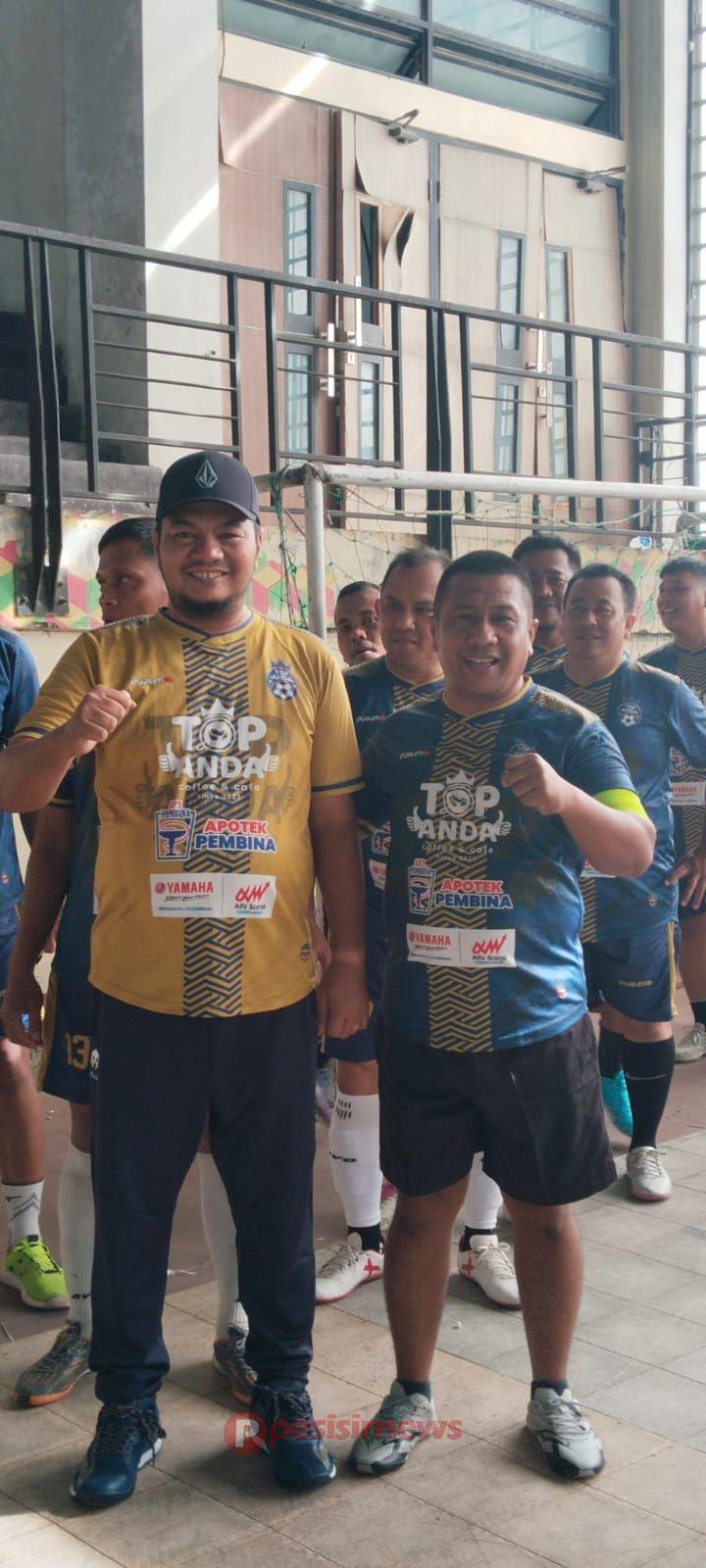 Ketua DPRD Inhil Tampil sebagai Kiper, Aksi Heroik Alumni SMANSA Warnai Final Futsal SMANSA CUP