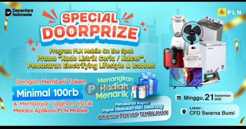 Ikuti CFD Tembilahan, Tukar Struk PLN Mobile dan Menangkan Doorprize Seru!