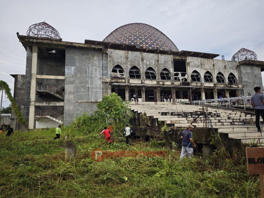 Gotong Royong Bersama di Islamic Center, Wujud Dukungan Lanjutan Pembangunan Kawasan Keagamaan