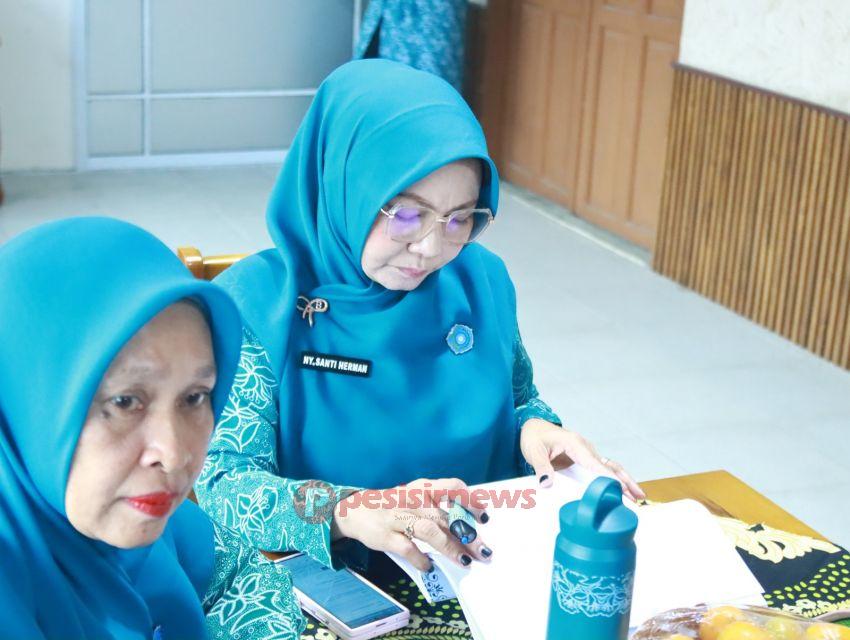 Ketua TP PKK Inhil, Katerina Susanti, Ikuti Sosialisasi Hasil Rakernas X PKK Tahun 2025