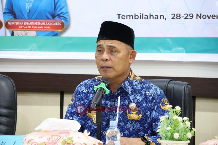 Bupati Inhil Herman Ajak Stakeholder Terkait Kerja sama Menanggulangi Stunting