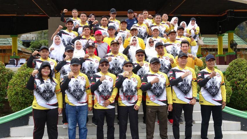 Dalam Rangka HUT PGRI Ke-80 dan HGN 2025, Bupati Inhil Resmi Membuka Jambore PGRI