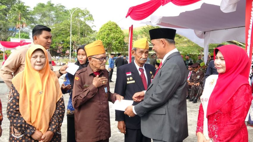 Bupati Inhil Herman : Ajak Masyarakat  Lanjutkan Perjuangan Dengan Pengabdian Dengan Kerja Kerasn