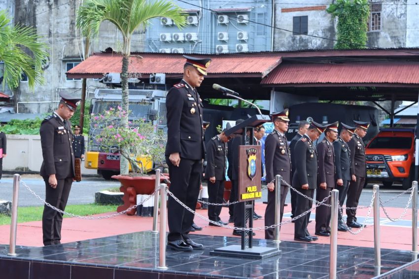 POLRES INHIL GELAR UPACARA PERINGATAN HARI PAHLAWAN TAHUN 2025