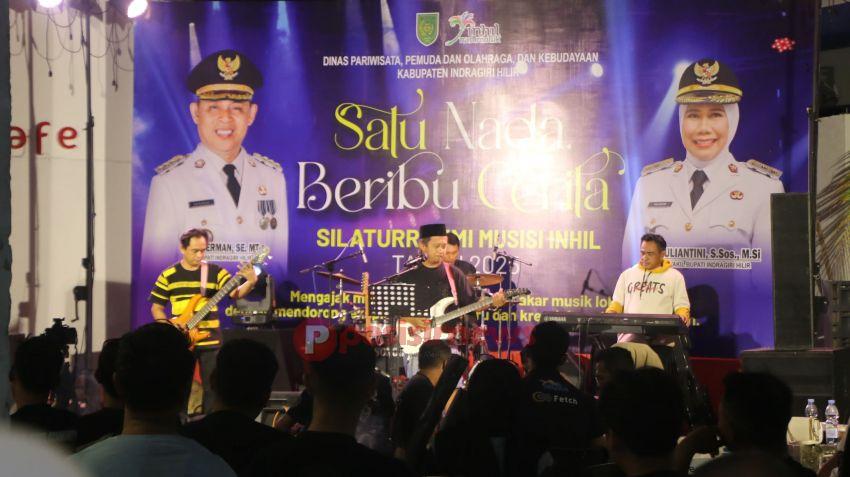 Asisten II Setda Inhil Hadiri Silaturahmi Musisi Inhil 2025, Sampaikan Apresiasi Bupati Herman