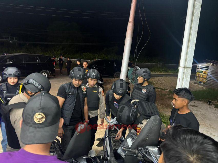 TIM RAGA Polres Indragiri Hilir Gelar Patroli Gabungan, Situasi Kamtibmas Terpantau Kondusif