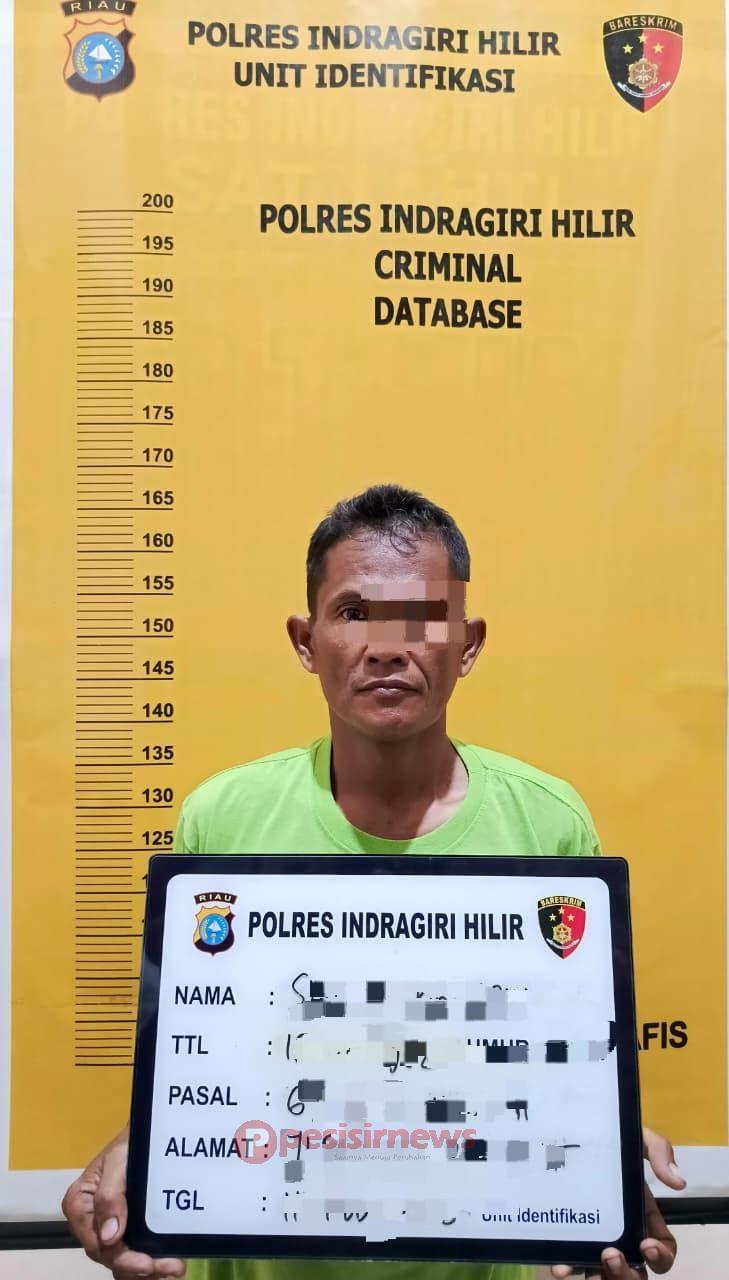 Polres Inhil Ungkap Kasus Tindak Pidana Karhutla di Tembilahan Hulu, 0,5 Hektare Lahan Gambut Terbakar