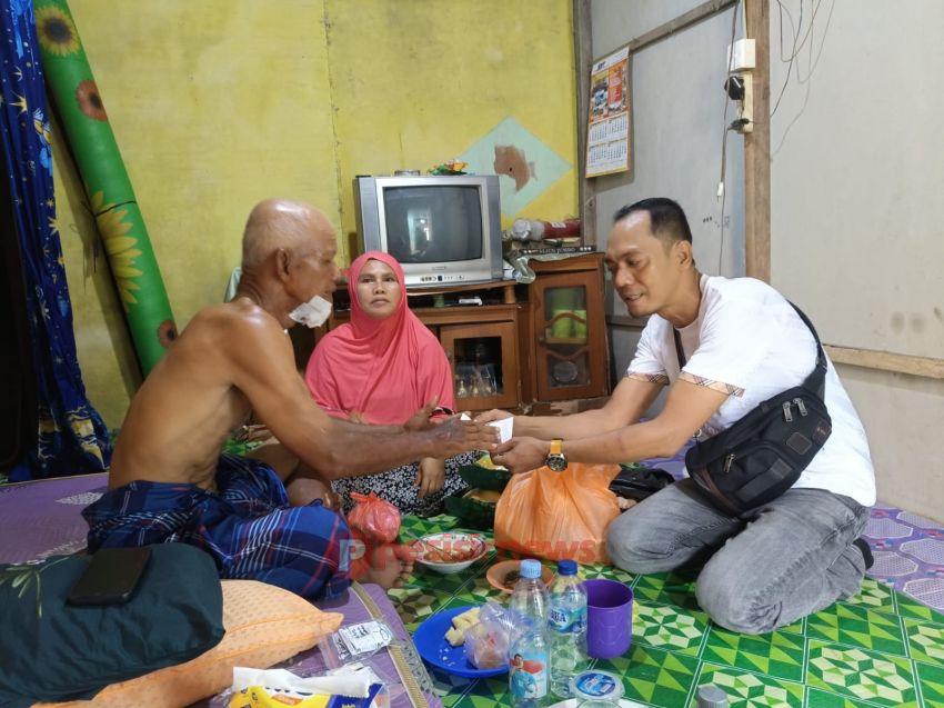 Tukang Becak di Tembilahan Dibacok, IWO Inhil dan IWO Riau Buka Donasi untuk Kesembuhan Rano