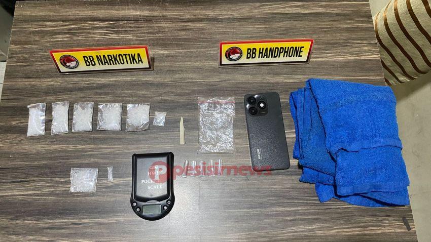 Polres Inhil Ungkap Kasus Narkotika, Sita 29,5 Gram Sabu di Kecamatan Kempas