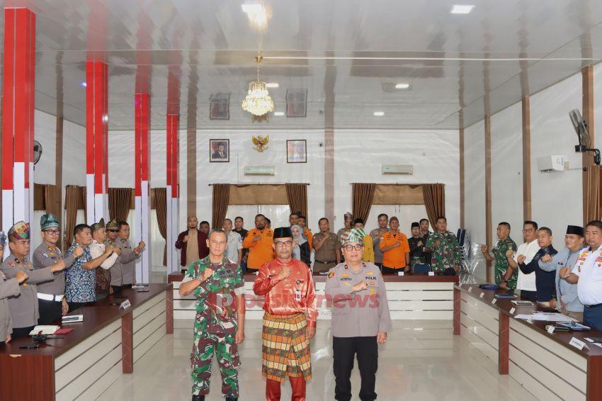 Polres Inhil Gelar Rakor Lintas Sektoral Kesiapan Operasi Ketupat 2026