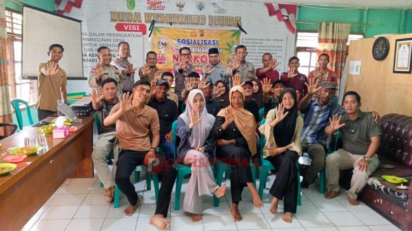 Polsek Gaung Gelar Sosialisasi Bahaya Narkoba