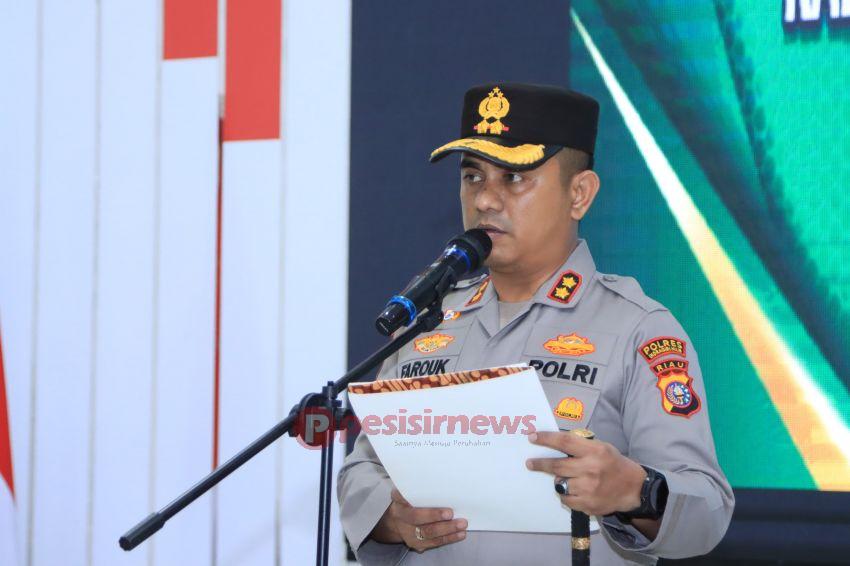 Tangkap Dua Bandar di Kemuning, Kapolres Inhil Imbau Masyarakat Laporkan Peredaran Narkoba