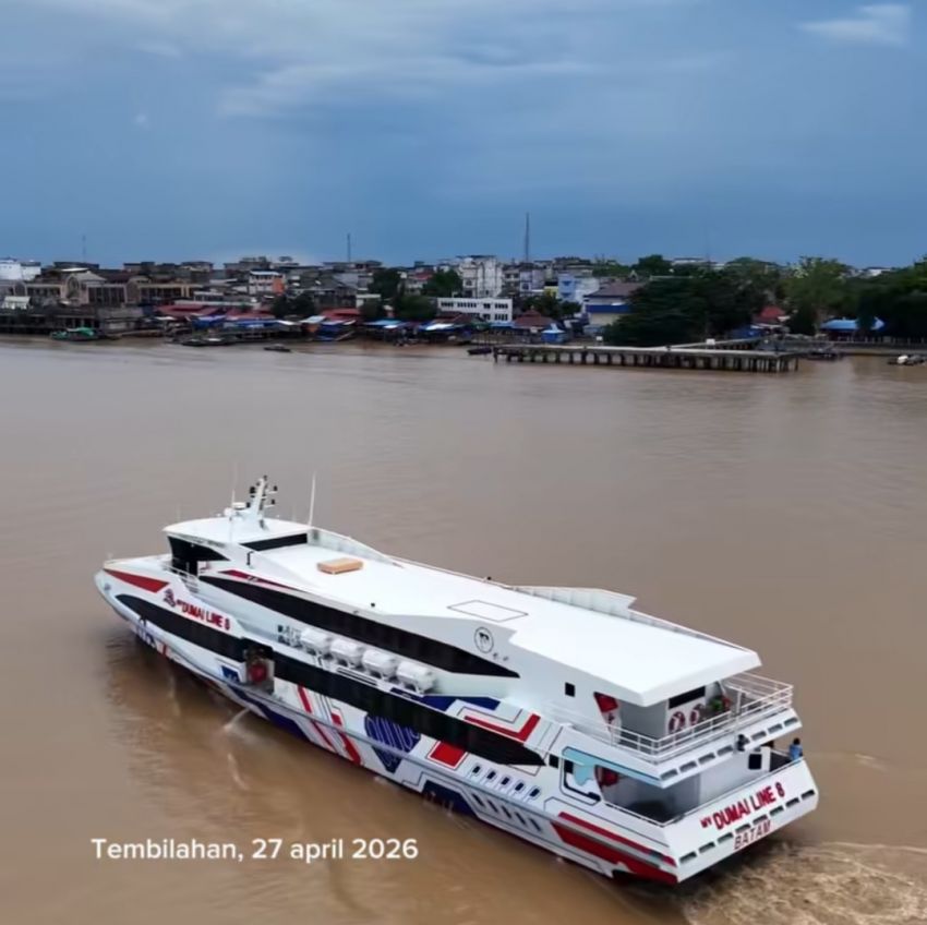 Guna Memastikan Keamanan dan Kenyamaan Jemaah Haji,Bupati  Inhil Herman Mengecek Armada Fery