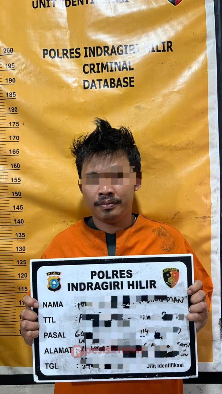 Polres Inhil Ungkap Peredaran Sabu 8,60 Gram dalam Ops Antik 2026, Satu Pengedar Diamankan